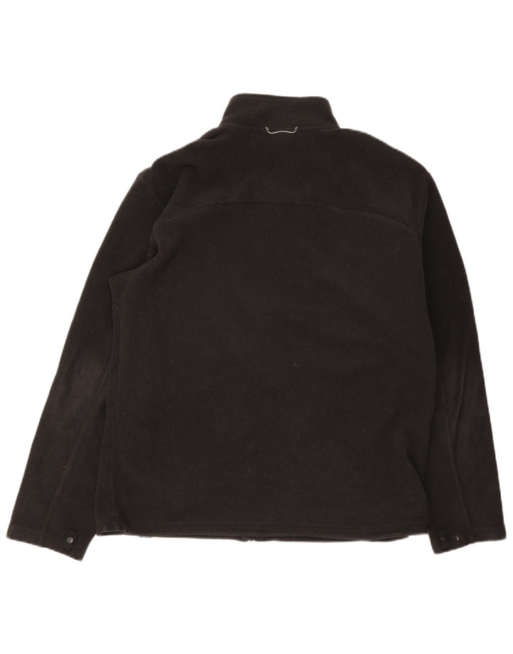 Jaqueta masculina The North Face Liner Fleece UK 40 grande poliéster preto