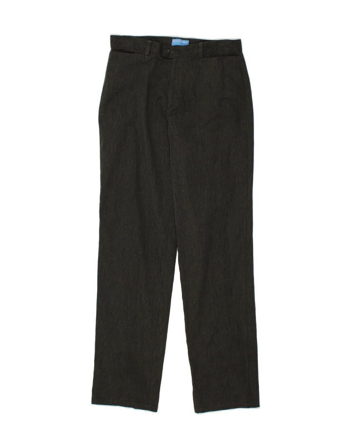 DOCKERS Womens Straight Suit Trousers US 8 Medium W30 L32  Grey Cotton Vintage Dockers and Second-Hand Dockers from Messina Hembry 
