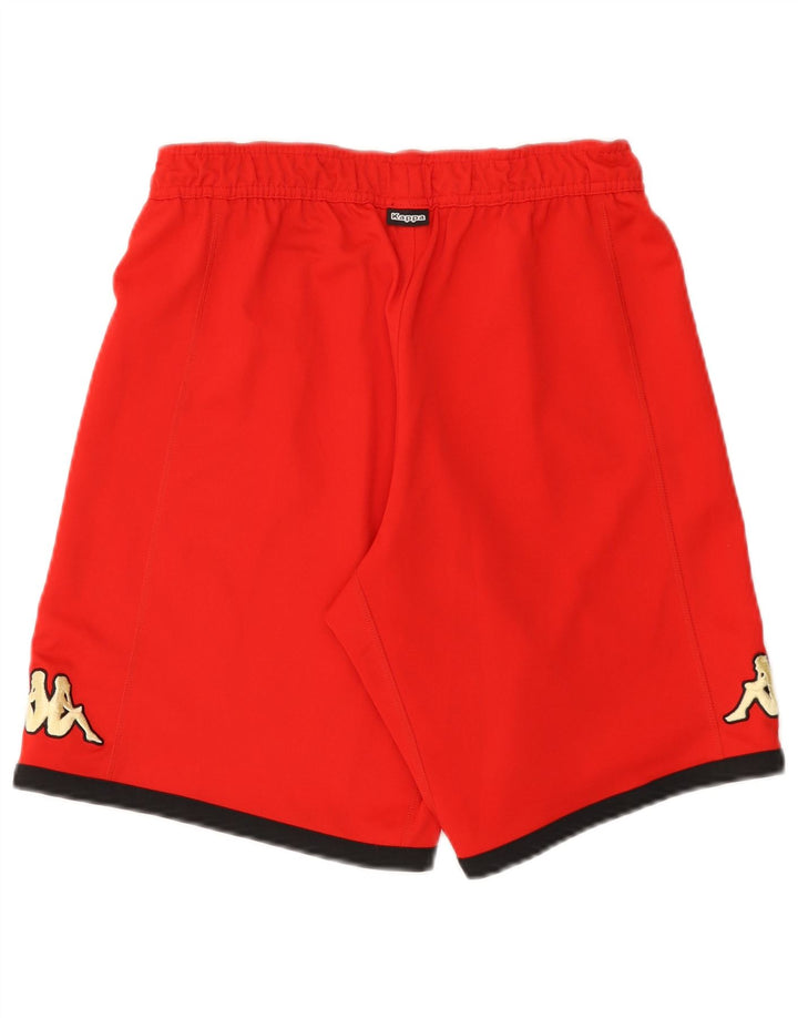 Shorts esportivos masculinos Kappa XL poliéster vermelho