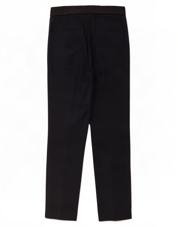 Zara Calça Chino Feminina Slim Grande W30 L27 Azul Marinho Manchado