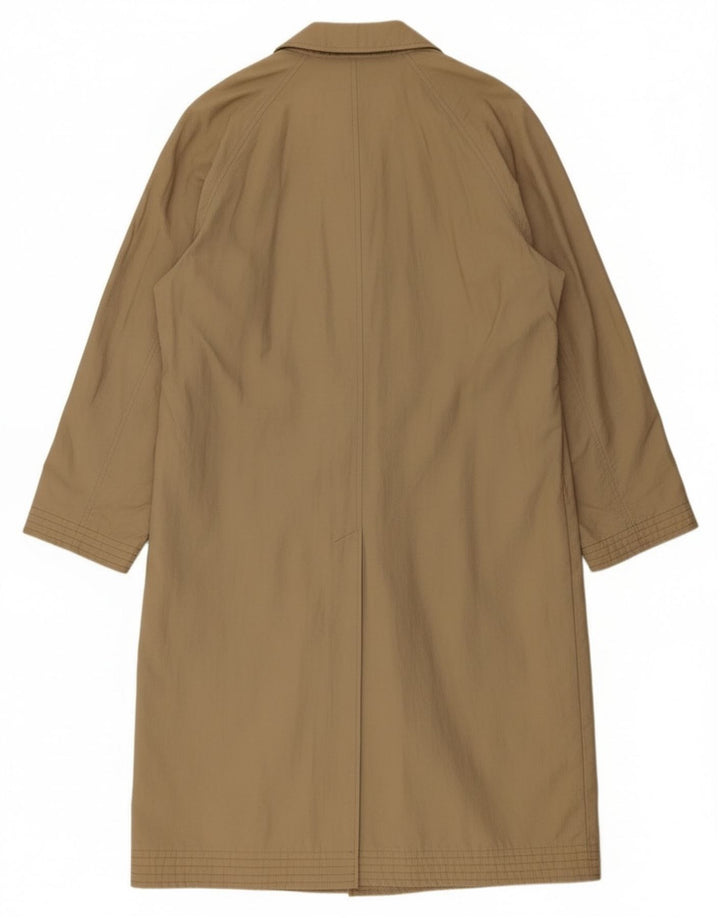 Sobretudo masculino vintage UK 38 algodão bege médio