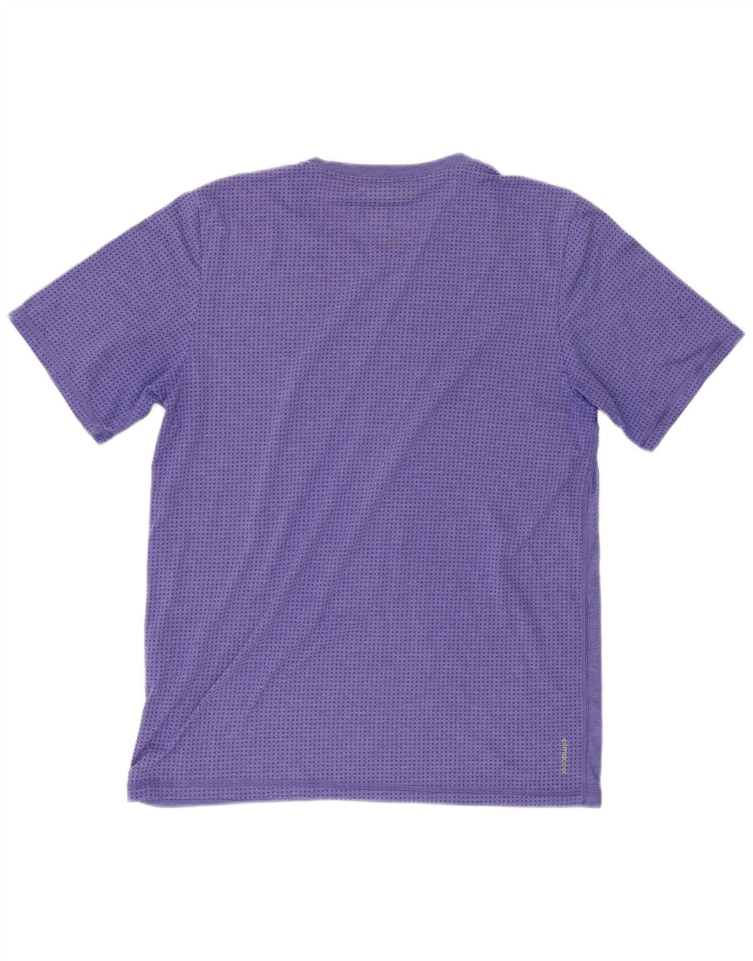 Adidas Mens Climacool Camiseta Top Grande Roxo Poliéster