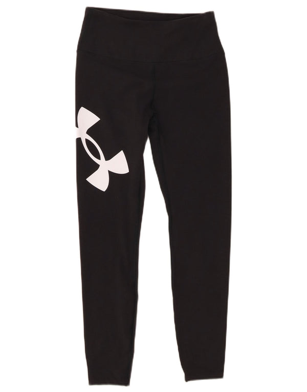 Under Armour Womens Graphic Leggings UK 4 XS Preto