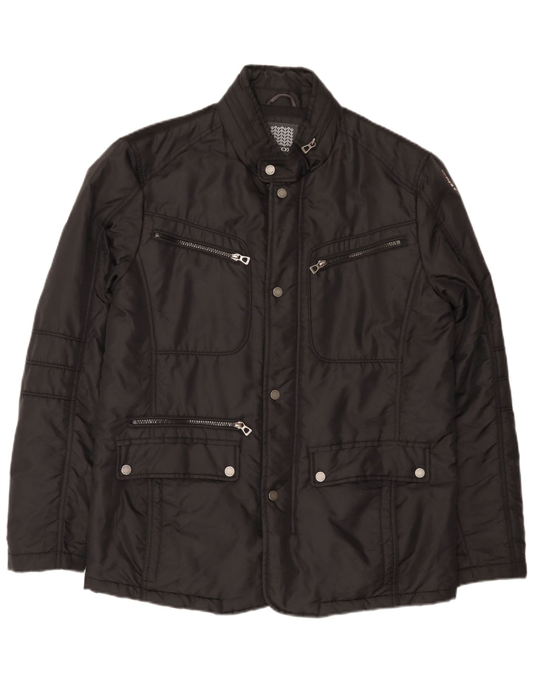 Jaqueta corta-vento masculina Geox UK 40 grande preta