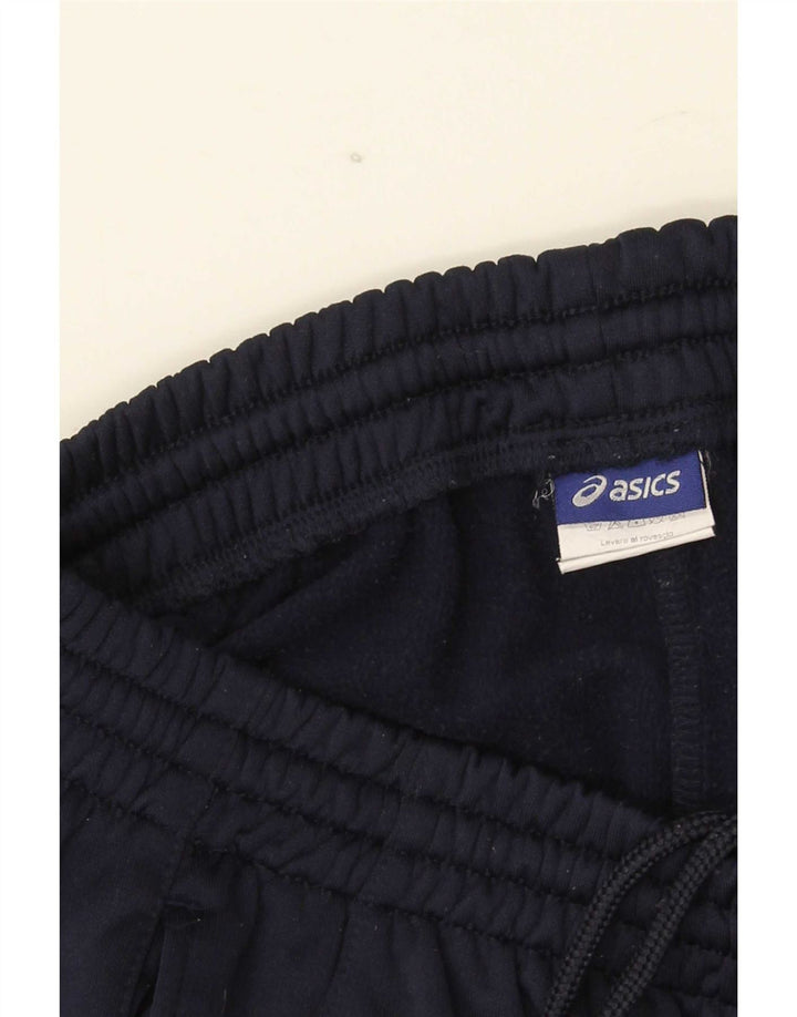 Calça de treino masculina Asics Graphic Joggers médio azul marinho poliéster