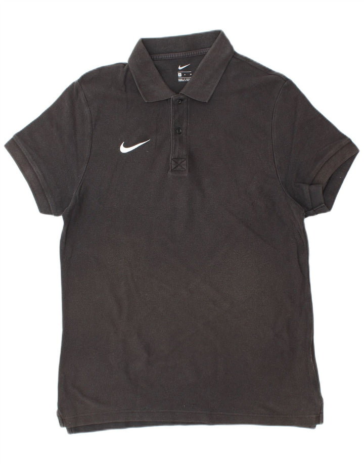 Camisa polo masculina NIKE preta média