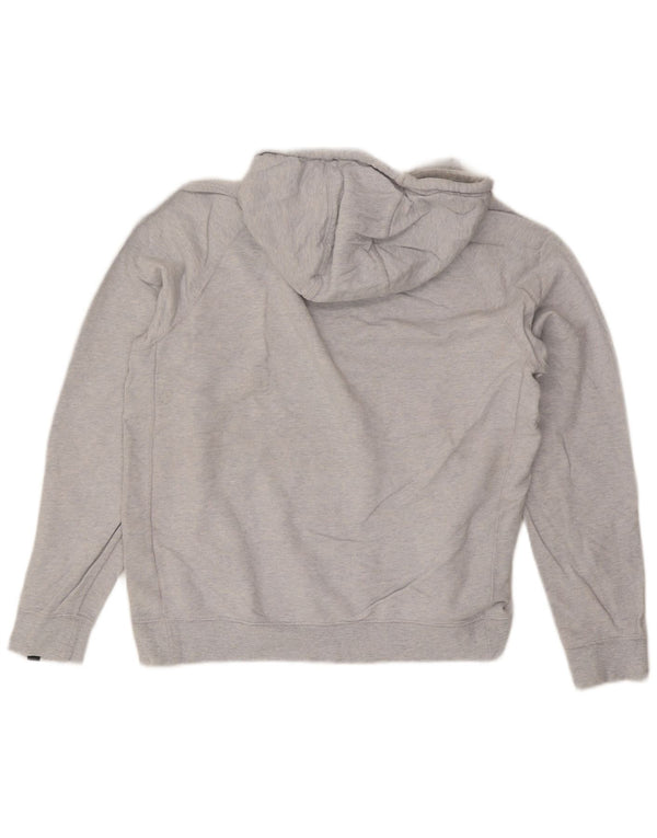 Jumper com capuz gráfico feminino Nike UK 14 cinza médio manchado