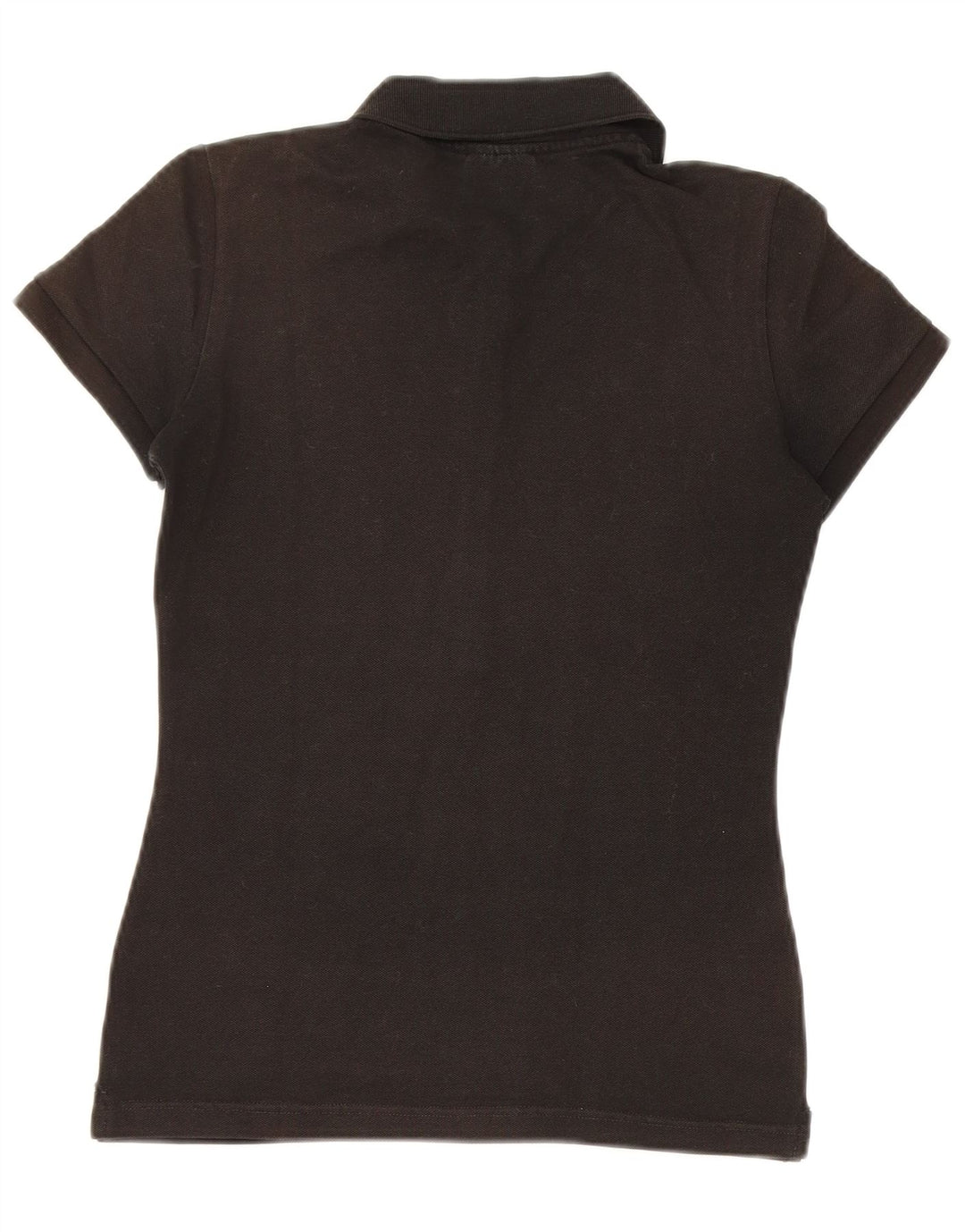 Camisa polo feminina Lacoste tamanho 36 pequeno algodão preto