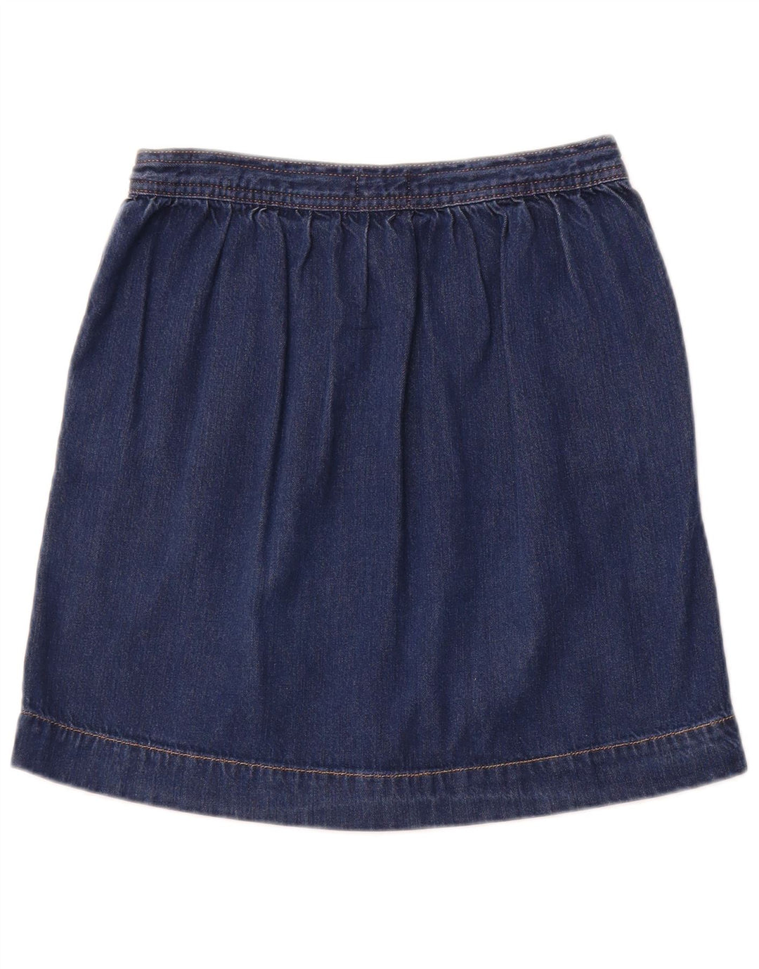 Saia jeans feminina FRENCH CONNECTION UK 10 pequena W26 azul