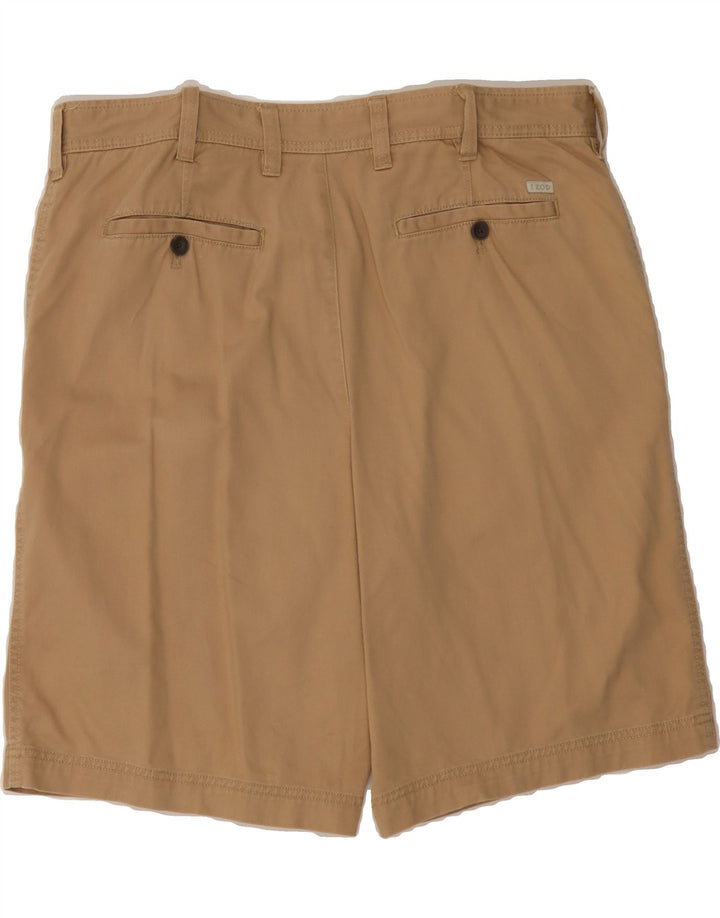 IZOD Mens Salt Water Chino Shorts W38 XL Beige Cotton Vintage Izod and Second-Hand Izod from Messina Hembry 