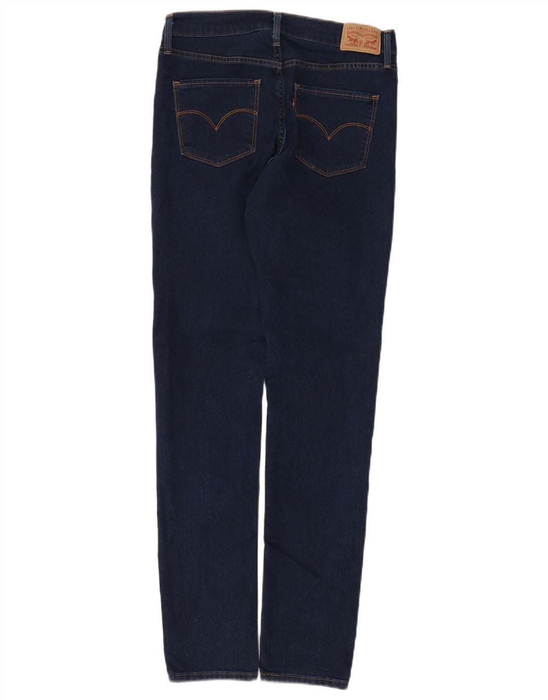 Jeans Slim Feminino Levi's W28 L32 Azul Marinho