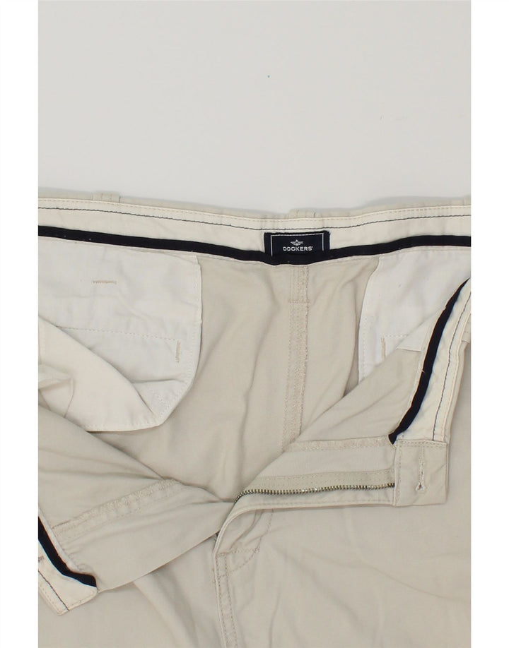 DOCKERS Mens Cargo Shorts W40 XL  Beige Cotton Vintage Dockers and Second-Hand Dockers from Messina Hembry 