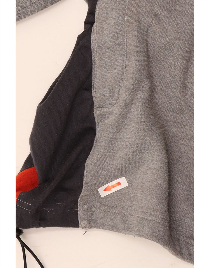 Diadora Mens Tracksuit Top Jacket UK 46 XL Cinza Colourblock Poliéster