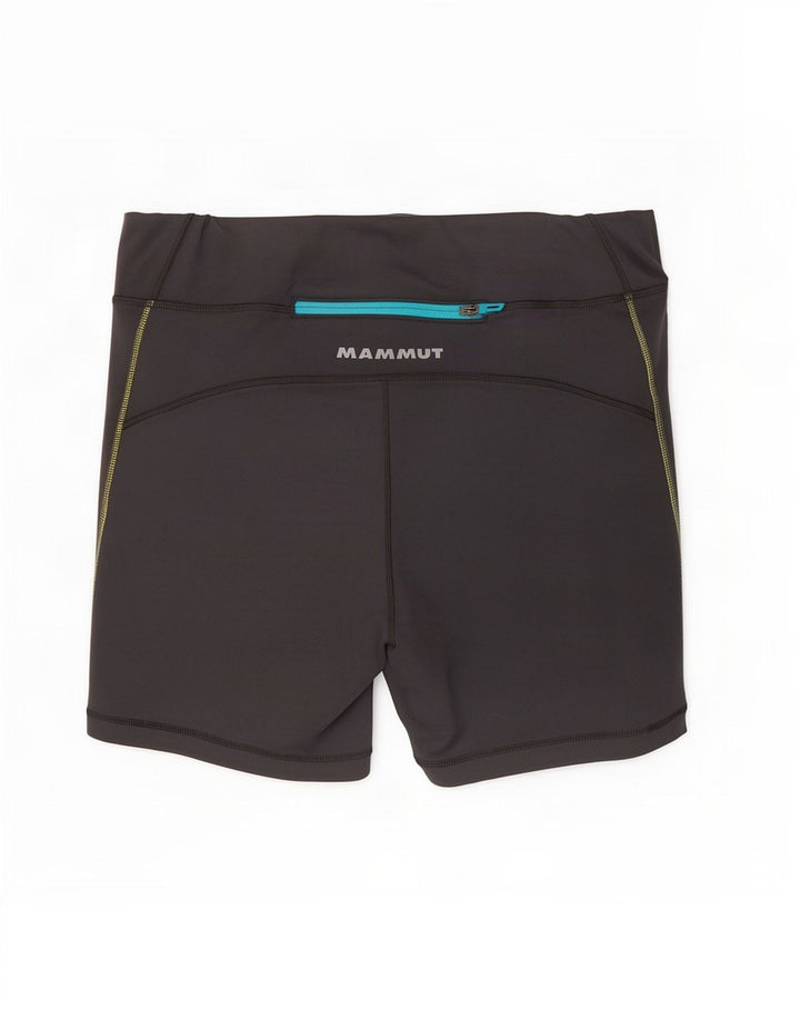 Shorts esportivos femininos Mammut UK 10 pequenos cinza