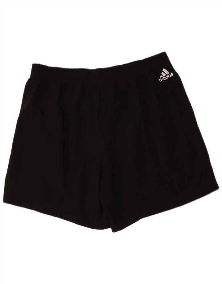 Shorts esportivos gráficos masculinos Adidas 2XL poliéster preto