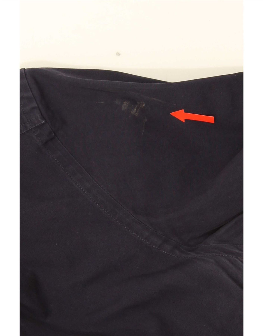 Camisa Burberry masculina BRIT grande algodão azul marinho