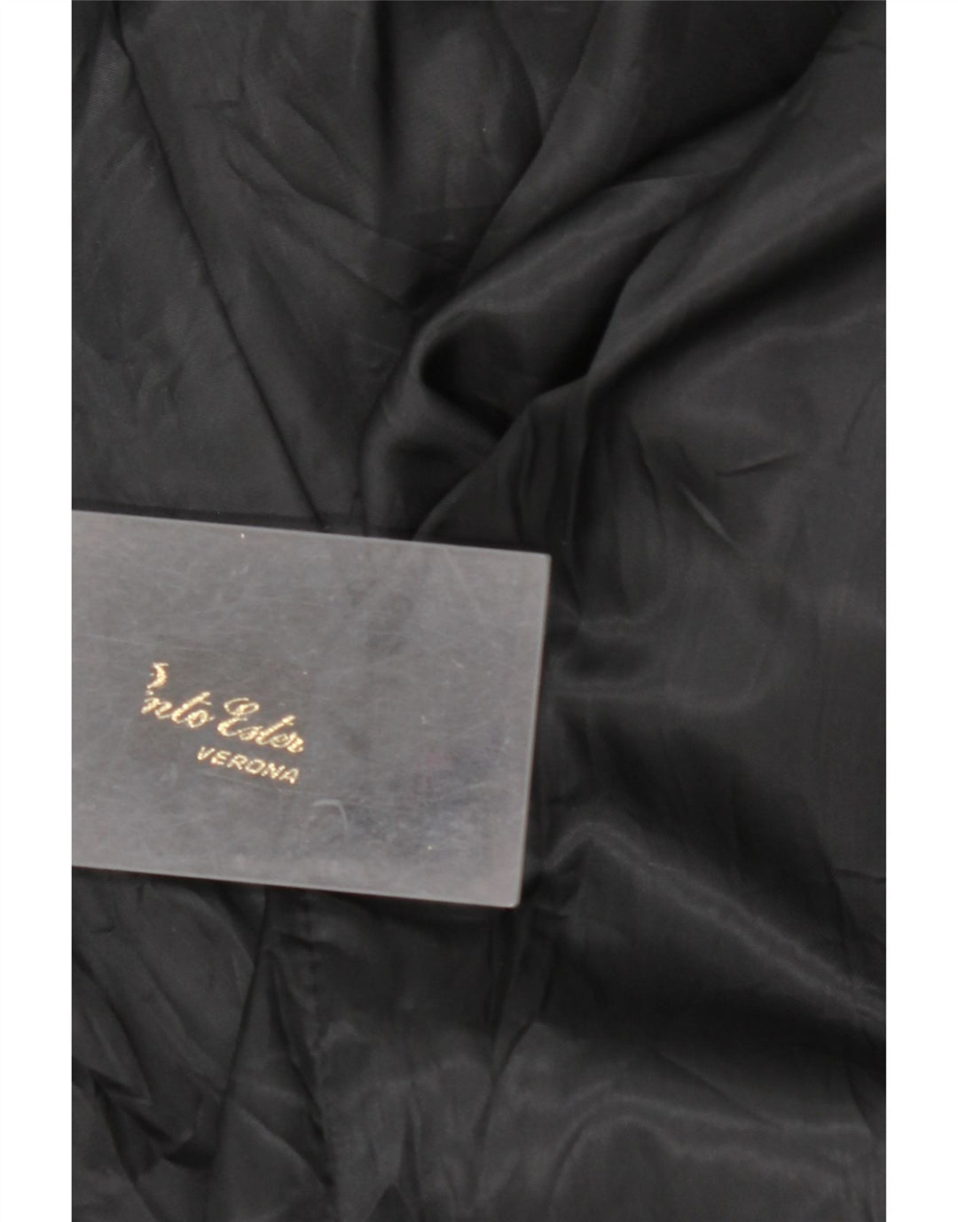 Jaqueta de camurça feminina VINTAGE UK 14 grande preta