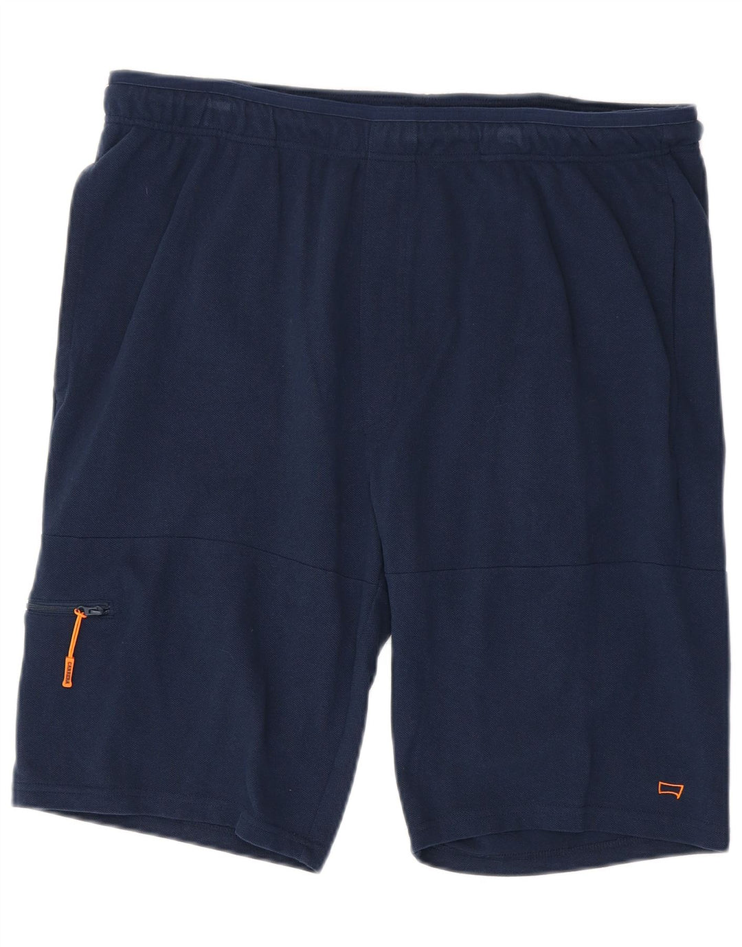 Shorts esportivos masculinos CARRERA XL azul marinho algodão