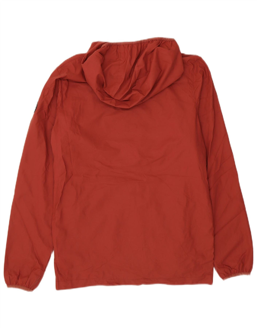 Jaqueta de chuva masculina Quiksilver com capuz e ajuste regular UK 36 XS poliéster vermelho