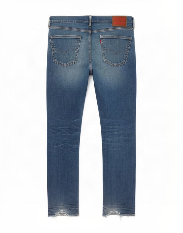Levi's Masculino 508 Straight Jeans W34 L30 Azul Algodão