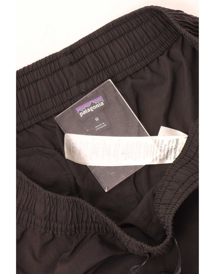 Shorts esportivos femininos Patagonia UK 14 médio preto poliéster