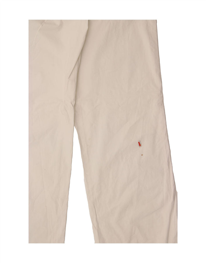 NORTH SAILS Womens Wide Leg Trousers IT 44 Medium W30 L32 White Vintage North Sails and Second-Hand North Sails from Messina Hembry 