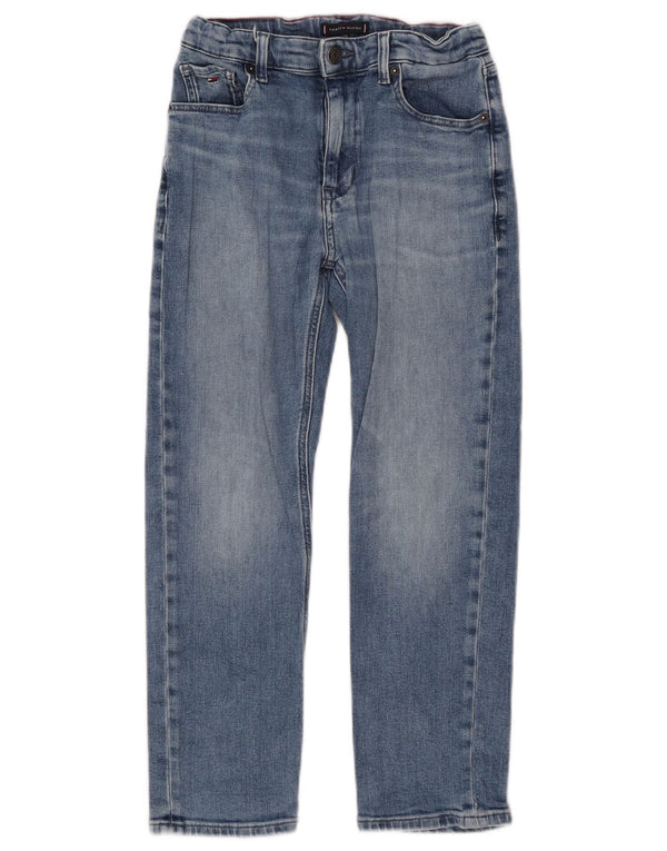 Tommy Hilfiger Meninos Jeans retos 9-10 anos W25 L22 Azul Algodão