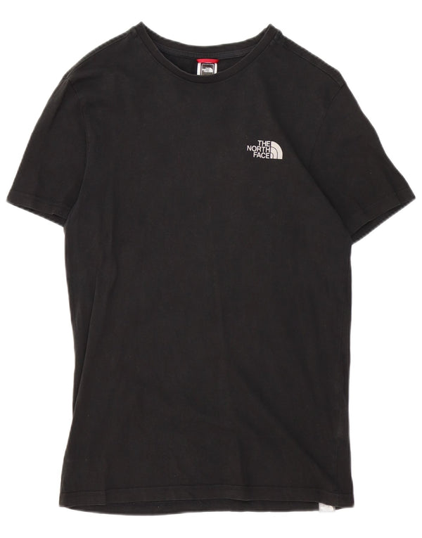 Camiseta masculina THE NORTH FACE top pequeno algodão preto