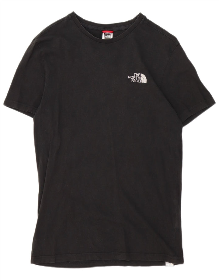 Camiseta masculina THE NORTH FACE top pequeno algodão preto