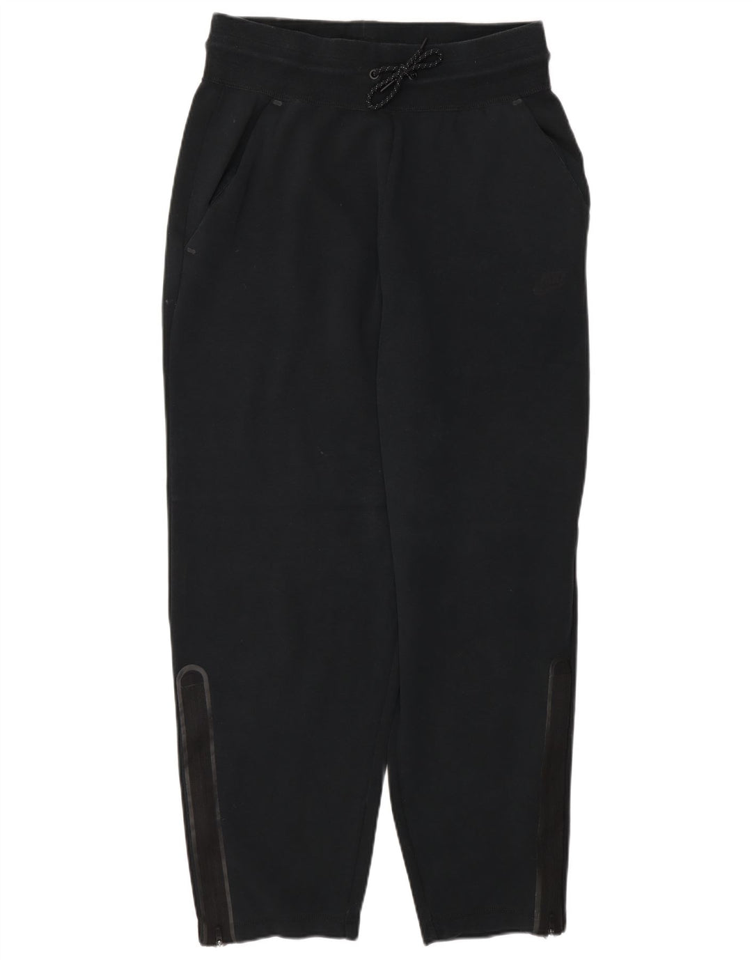 Calça de treino feminina NIKE UK 12 médio preto algodão
