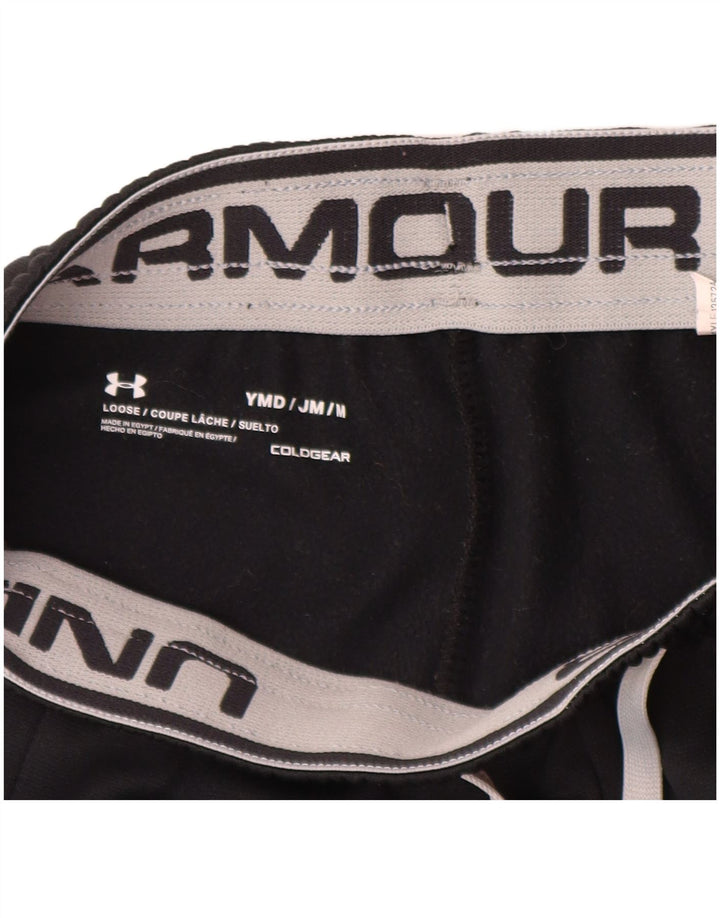 Shorts esportivos UNDER ARMOUR Boys Cold Gear 9-10 anos médio preto