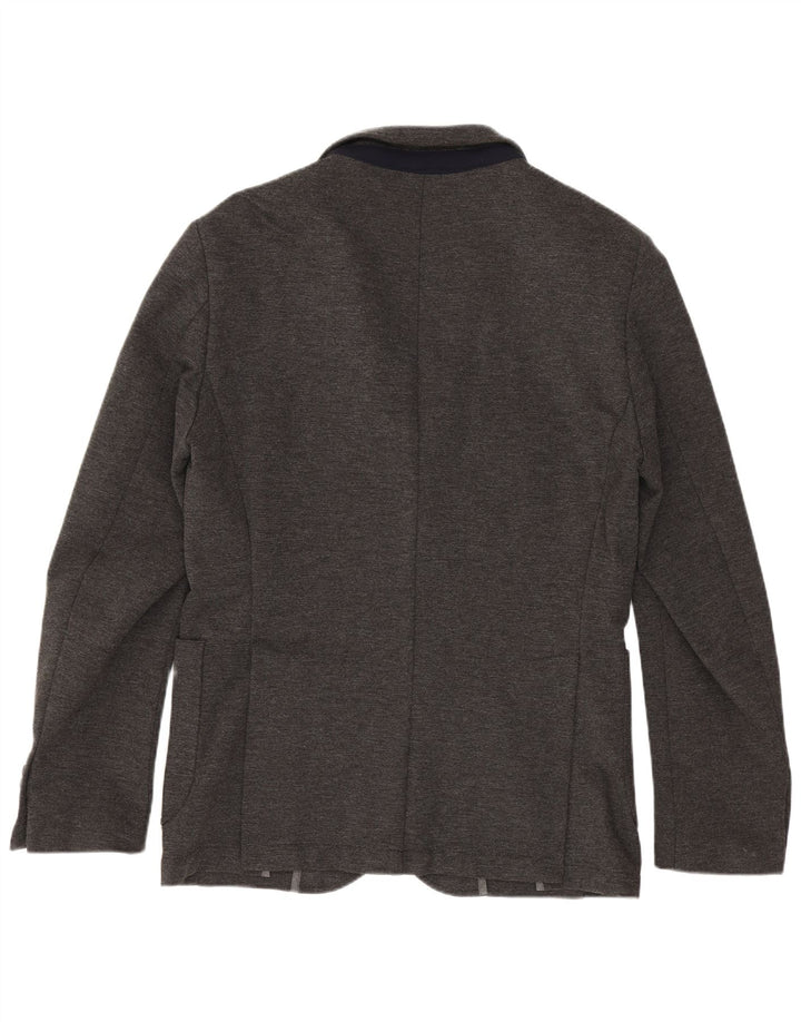 Jaqueta blazer masculina Liu Jo com 2 botões IT 46 Viscose cinza pequena