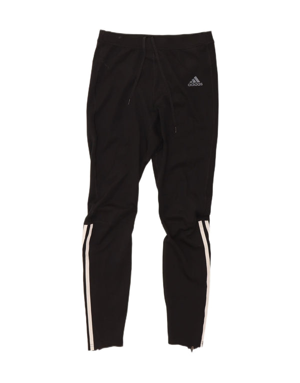 Calça Adidas Climalite Feminina UK 12 Médio Preto Poliéster