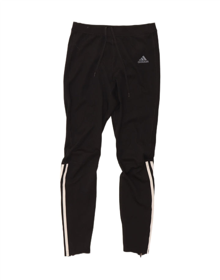 Calça Adidas Climalite Feminina UK 12 Médio Preto Poliéster