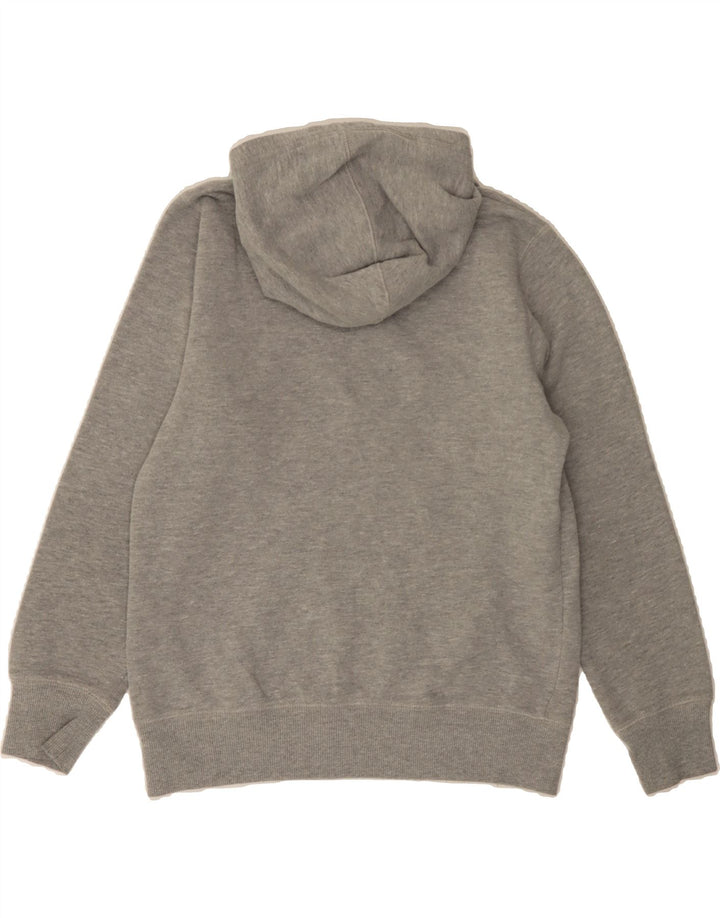 CONVERSE Boys Graphic Hoodie Jumper 12-13 Years Large Grey Cotton Vintage Converse and Second-Hand Converse from Messina Hembry 