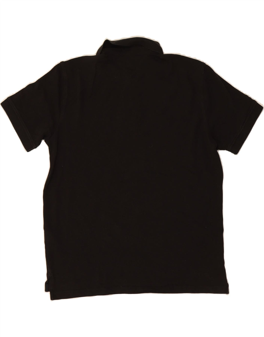 TOMMY HILFIGER Mens Regular Fit Polo Shirt XL Black Cotton Vintage Tommy Hilfiger and Second-Hand Tommy Hilfiger from Messina Hembry 