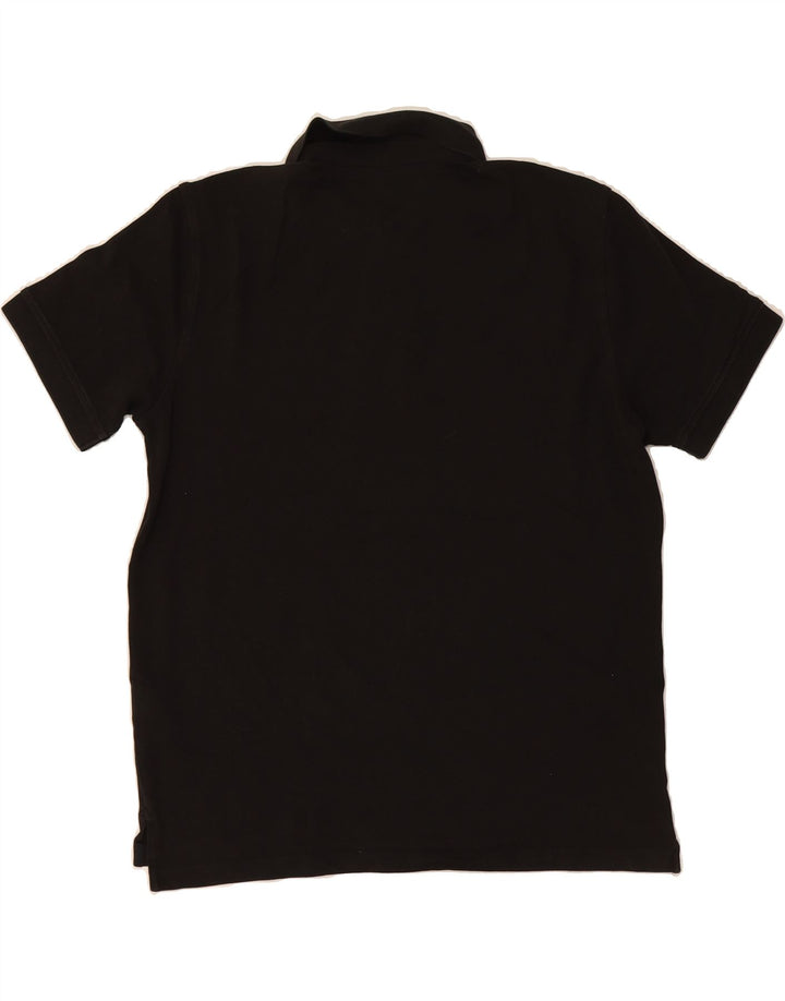 TOMMY HILFIGER Mens Regular Fit Polo Shirt XL Black Cotton Vintage Tommy Hilfiger and Second-Hand Tommy Hilfiger from Messina Hembry 