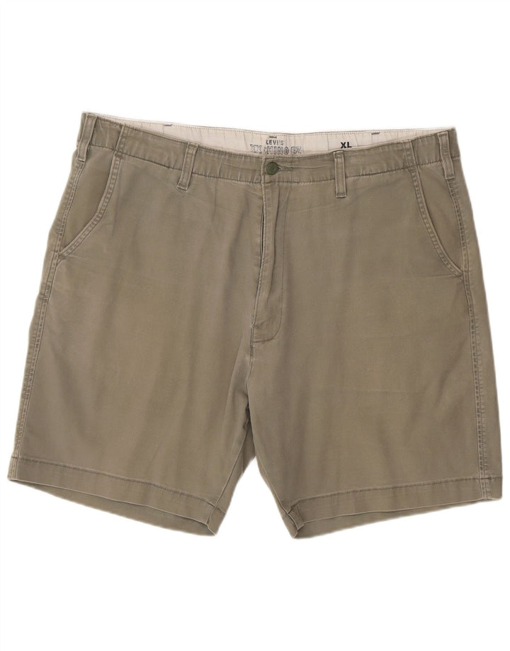 Shorts Chino Masculino Levi's XL W40 Algodão Cáqui