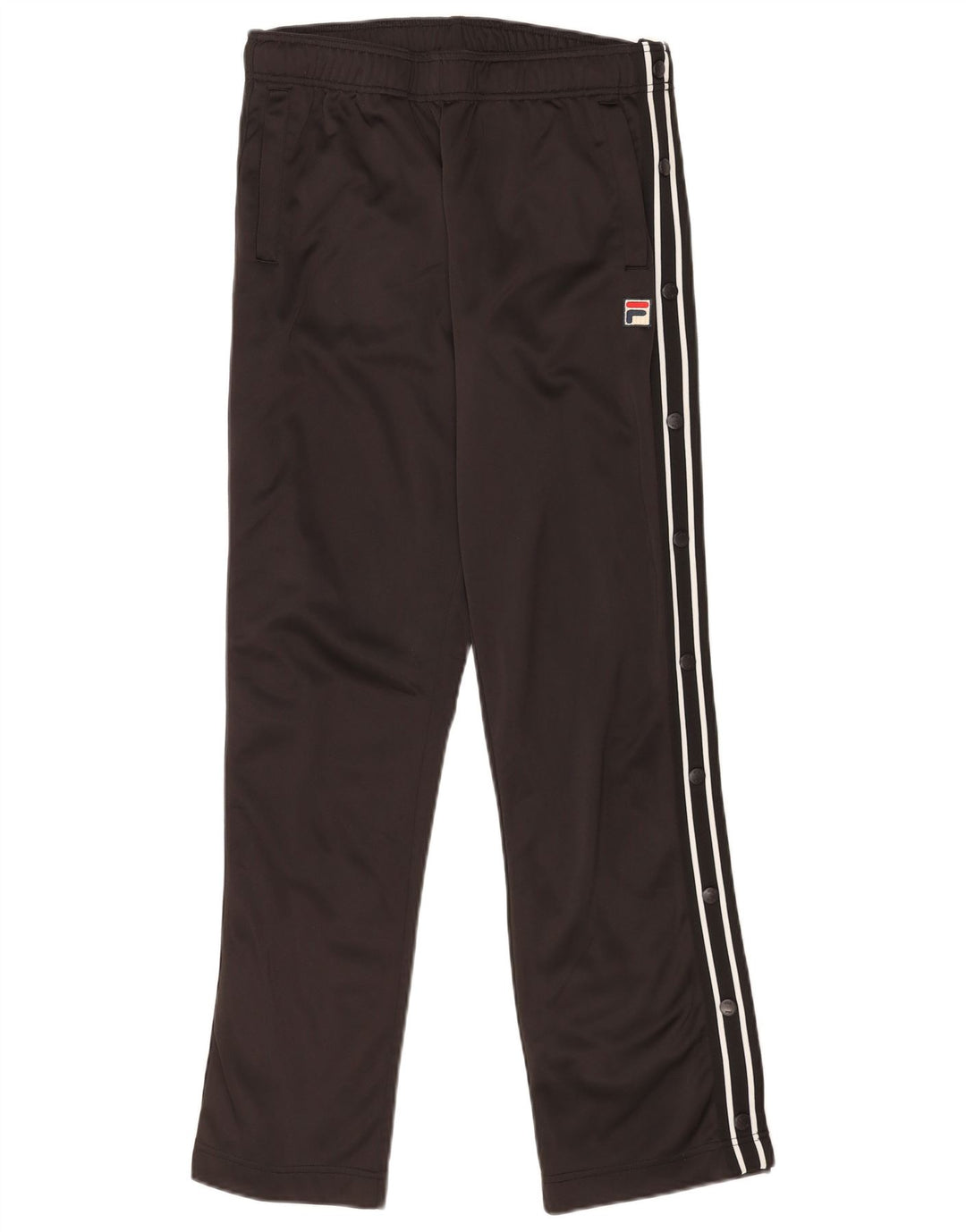 Calça de treino feminina Fila UK 12 poliéster preto médio