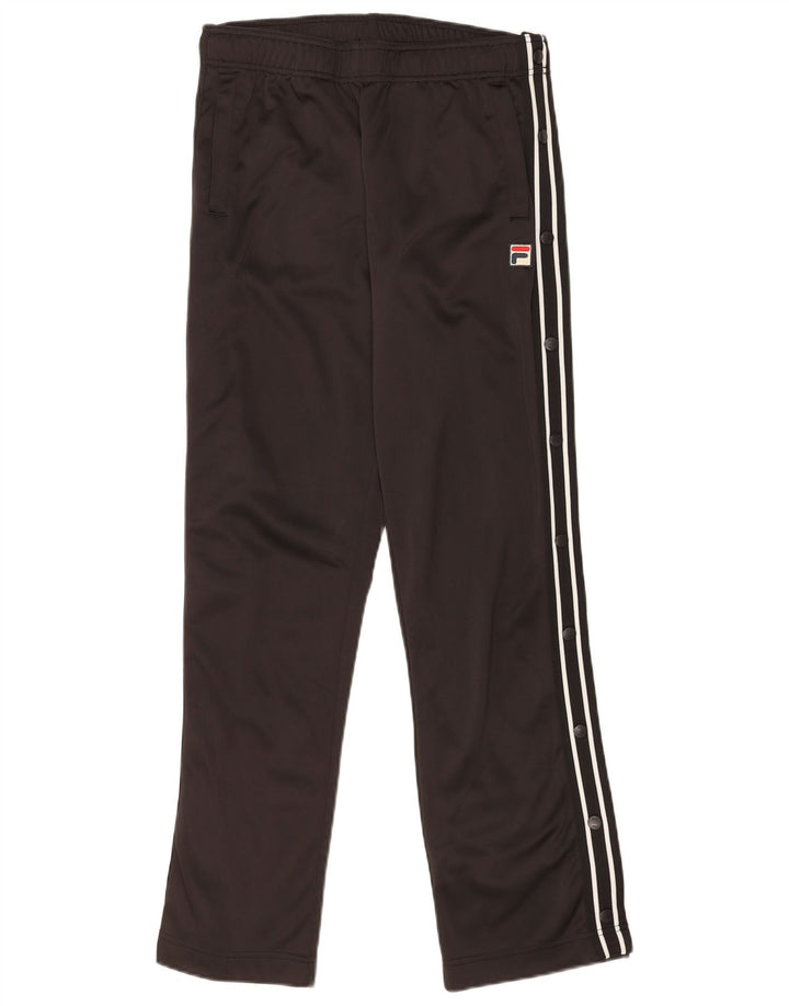 Calça de treino feminina Fila UK 12 poliéster preto médio