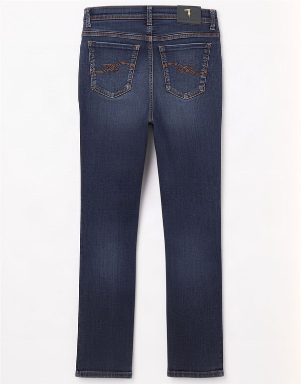 Trussardi Jeans Slim Feminino W28 L28 Azul