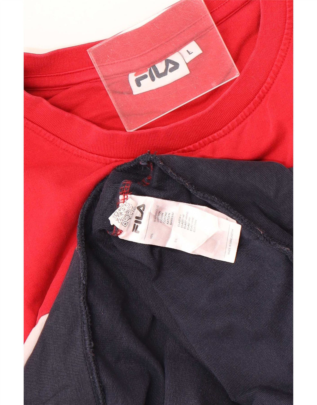 Fila moletom gráfico feminino jumper UK 16 grande bloco colorido multicolorido
