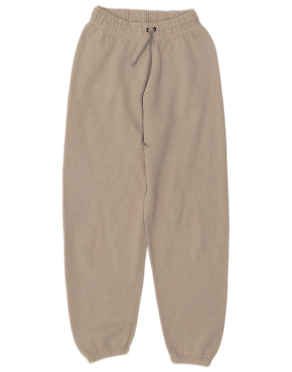Calça esportiva feminina United Cotton Joggers UK 12 algodão bege médio