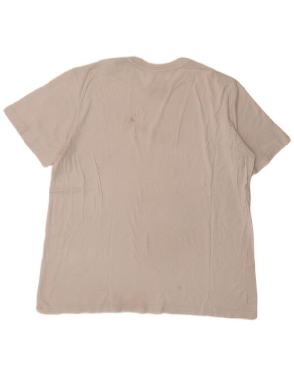 Camiseta Nike Masculina Standard Fit Graphic Top 2XL Off White