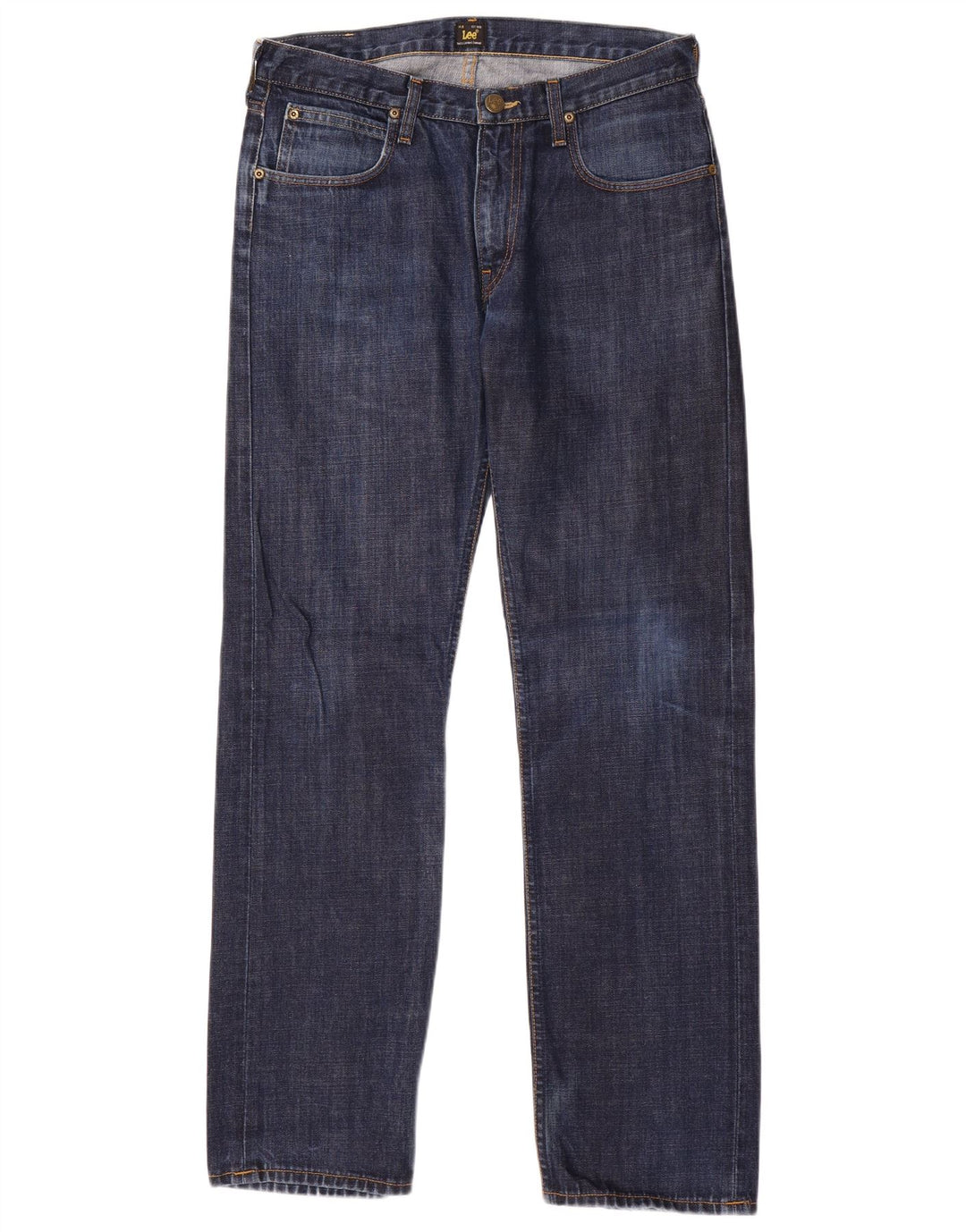 LEE Masculino Blake Straight Jeans W32 L32 Azul Algodão