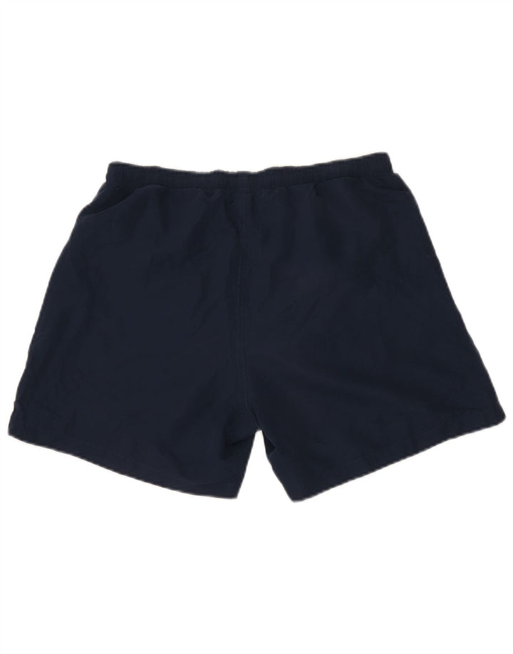 Kappa Mens Graphic Sport Shorts Médio Azul Marinho Poliéster