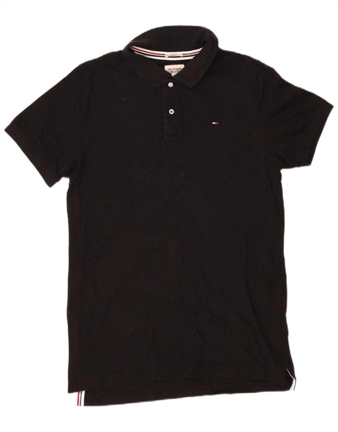 Camisa polo masculina TOMMY HILFIGER XL algodão preto