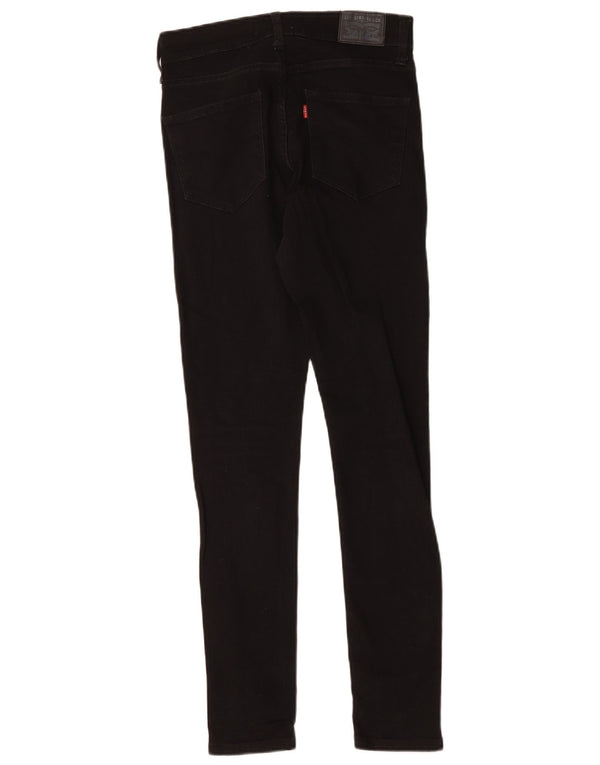 Calça jeans feminina Levi's 710 High Rise Super Skinny W28 L29 algodão preto