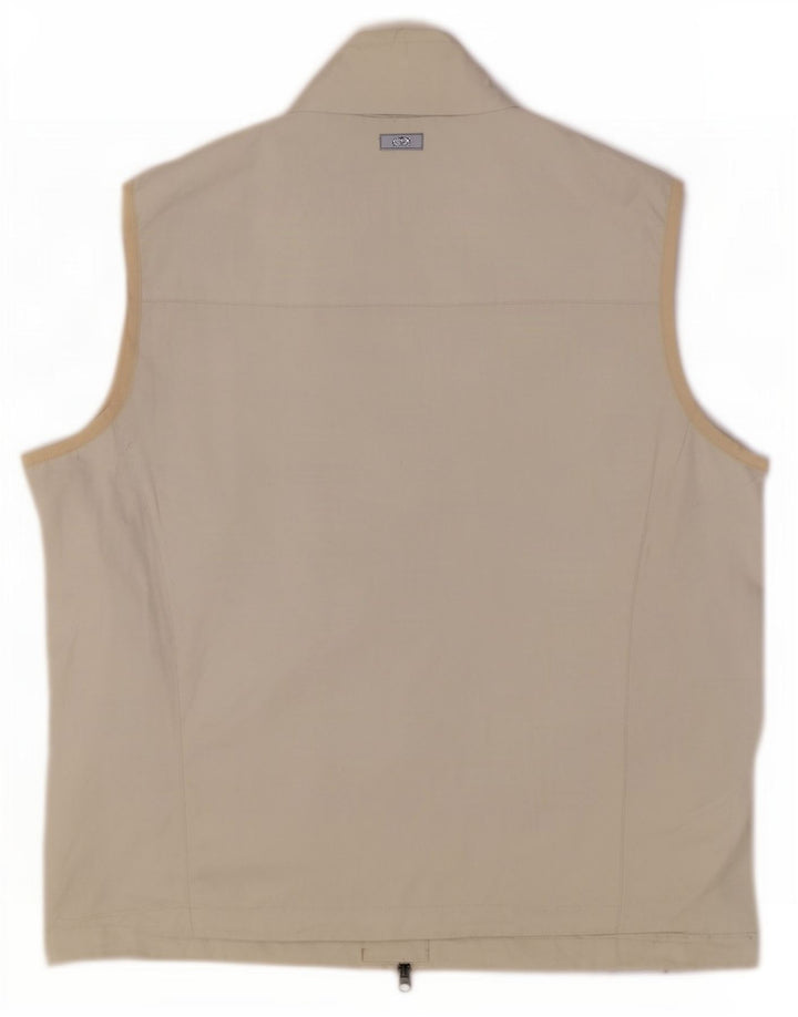 Colete masculino Murphy & Nye UK 40 grande poliamida branca