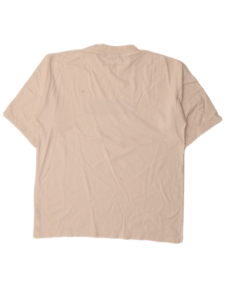 Camiseta gráfica masculina Murphy & Nye Top médio algodão branco